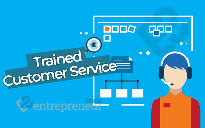 Training customer service