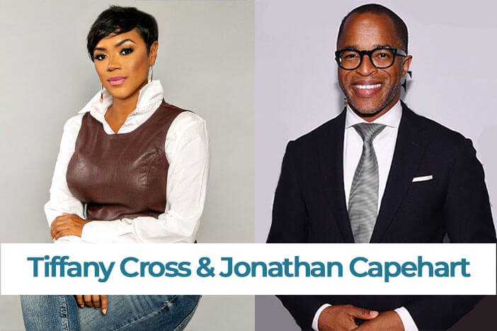 Tiffany Cross and Jonathan Capehart