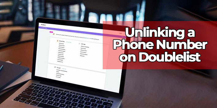 Unlinking a Phone Number on Doublelist