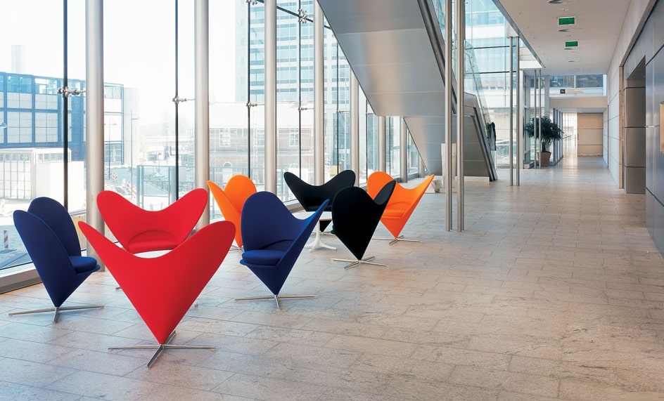 Heart Cone Chairs: Defying Imagination and Gravity